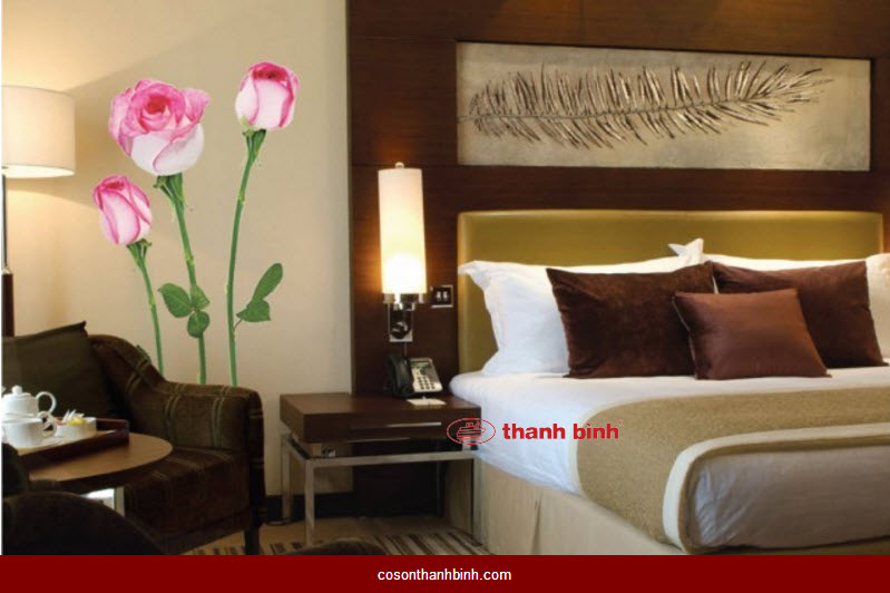 decan dán tường