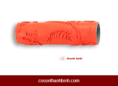ống cọ lăn hoa văn 