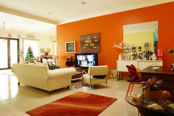 cách phối màu sơn trong nhà