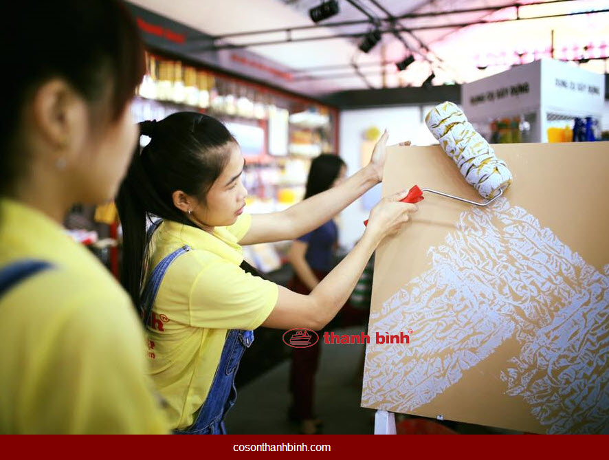 lăn hoa văn đá cẩm thạch