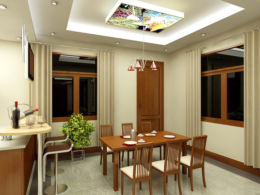 Bí quyết chọn màu sơn cho trần nhà: