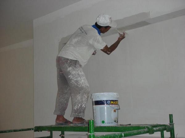 Sơn tường trực tiếp không bả