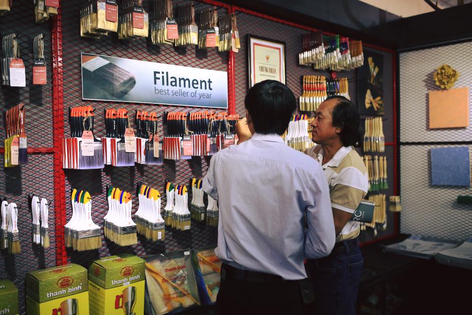 Phân biệt Cọ sơn tự nhiên và Cọ sơn Filament