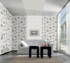 Tự trang trí nhà bằng cọ lăn hoa văn