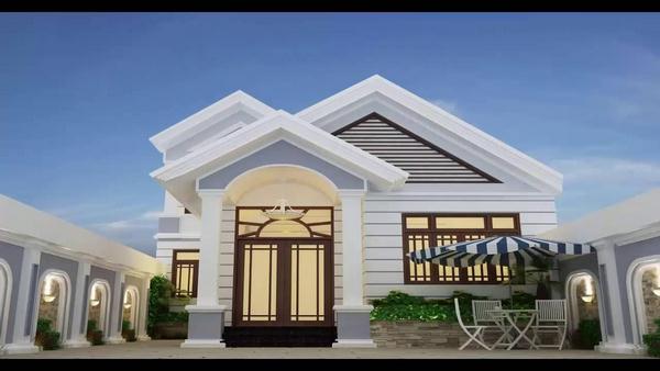 Cách phối màu sơn mặt tiền nhà