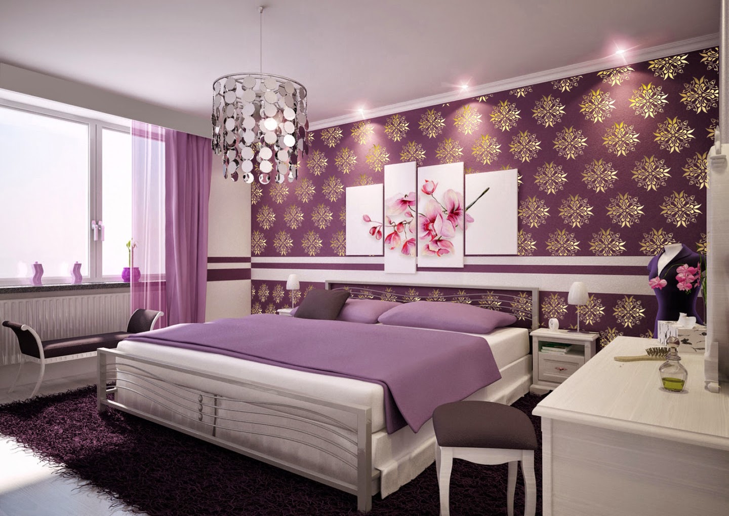 Cách sử dụng cọ lăn trang trí