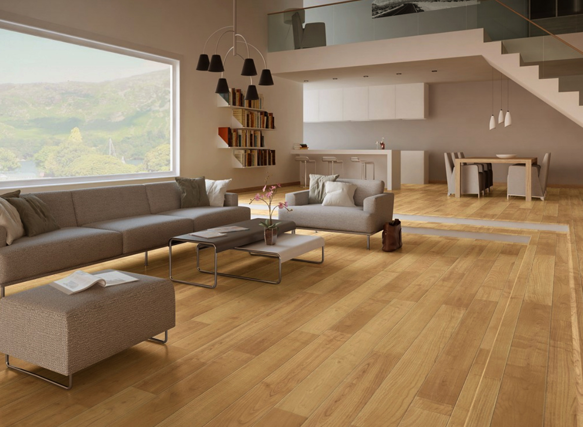 Trang trí nhà độc đáo bằng dụng cụ tạo vân gỗ